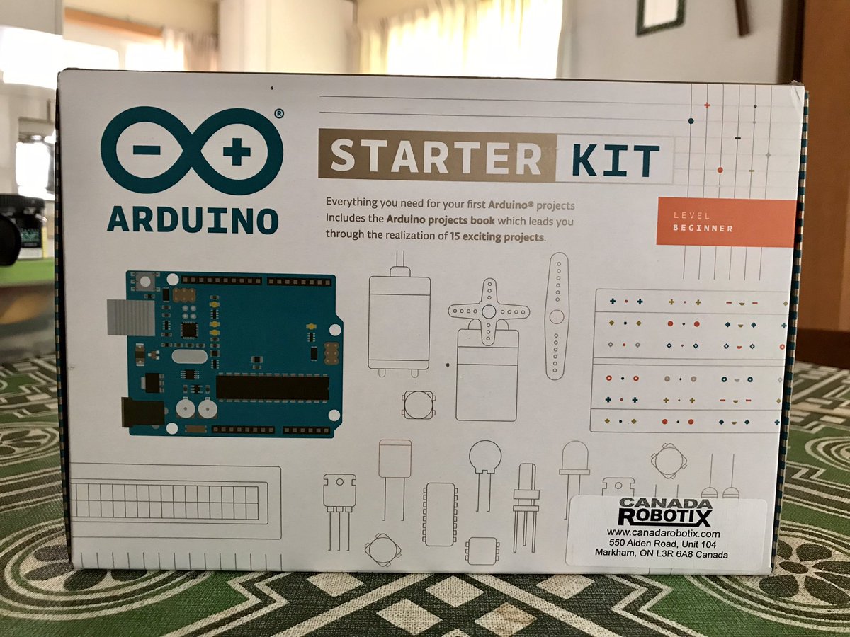 laura_szczyrba's tweet image. My partner got me an @arduino starter kit and I’m stoked to dive in!

I used an arduino in my undergrad research but never programmed one myself. I was always intimidated!

This kit is accessible and provides everything needed for intro projects 🤓