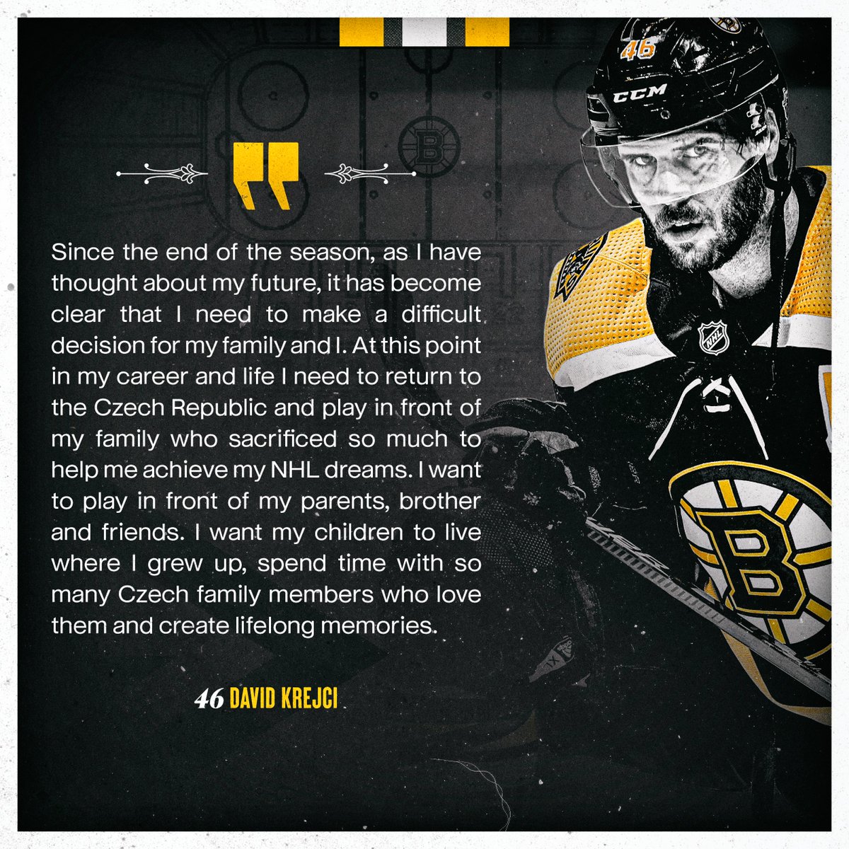 David Krejci 'Will Have Another Beer' As He Contemplates Future