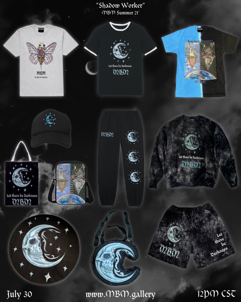 marcosalvarado_'s tweet photo. “Shadow Worker”, my final summer collection is now available 🌑

https://t.co/0ZxLZtzOib https://t.co/1KrSb6I09a
