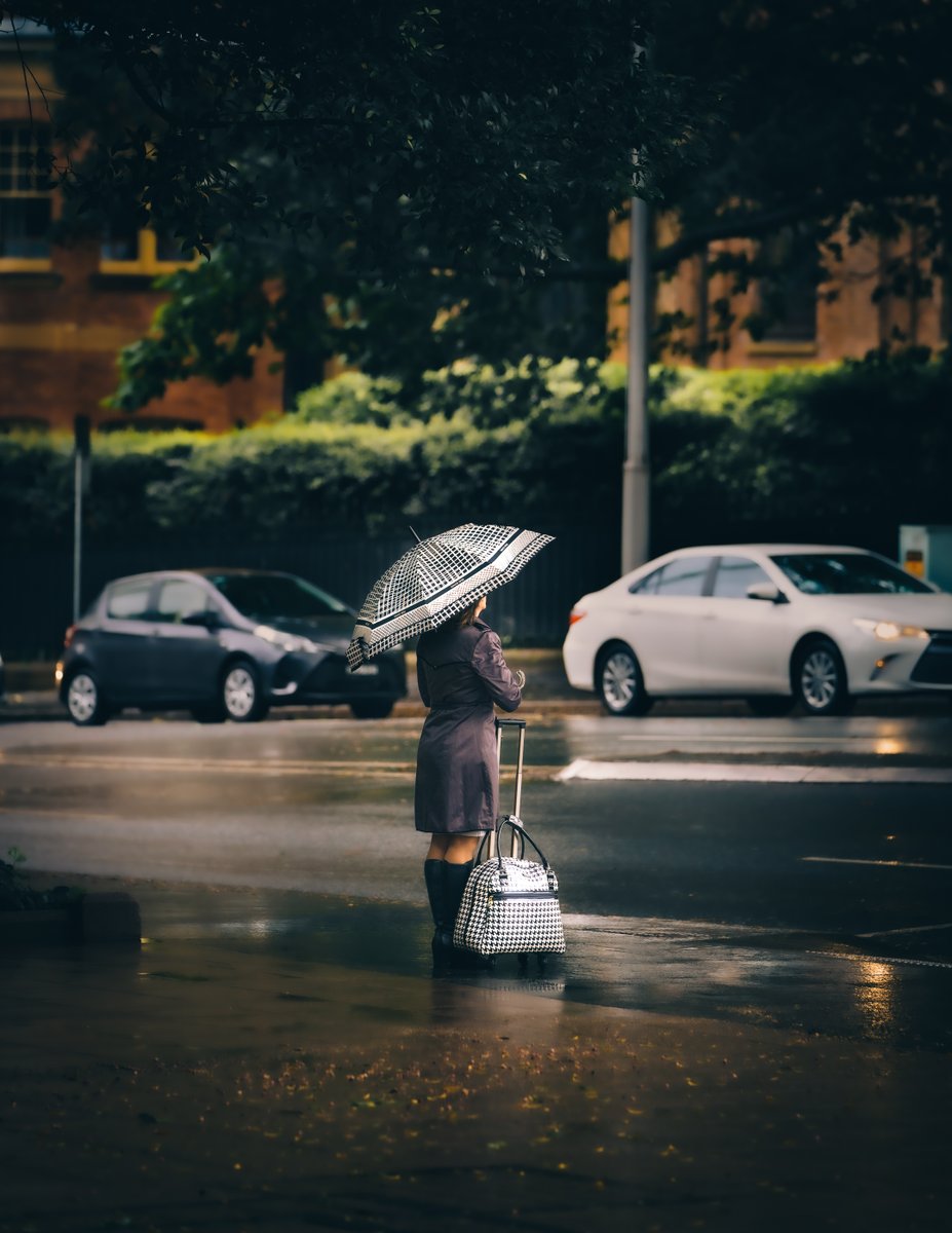 Umbrella and matching bag....well kind of