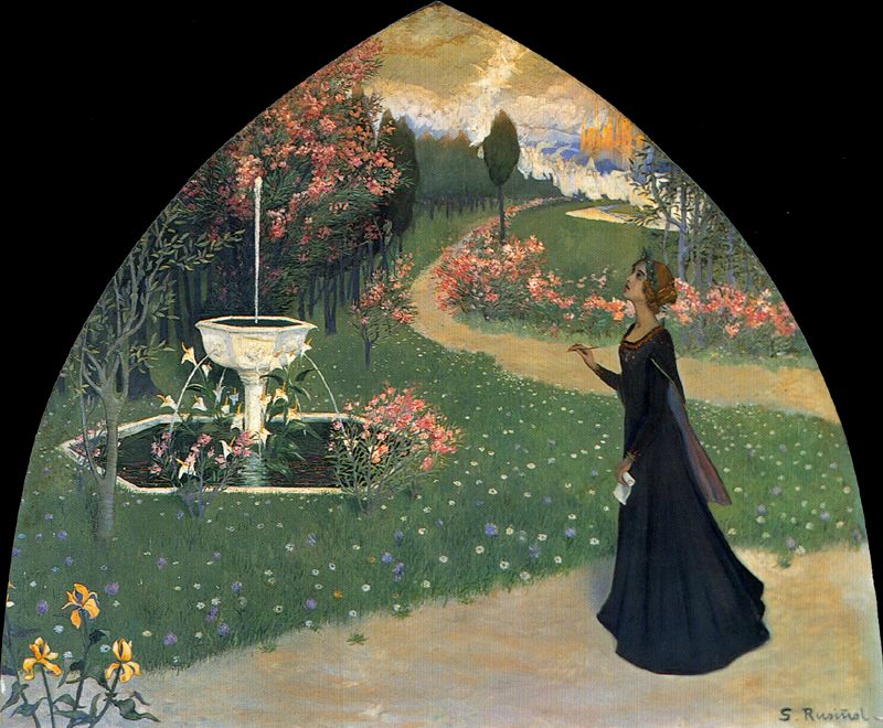 eqpa_'s tweet image. 🗓️
FINAL
1 any de POESIA i PINTURA dels Països Catalans.
· Al·legoria de la poesia - Santiago Rusiñol