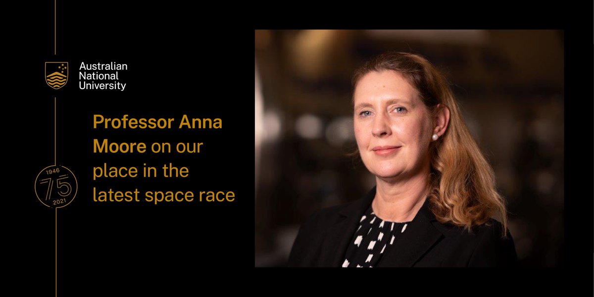 Join me tomorrow at 2pm for a #ANU75 pop-up talk on Australia's future in space and the new tech that will improve how we explore our universe and better life here on Earth too. #ANU75 <a href="/ourANU/">ourANU</a> Register here: bit.ly/2V4ad4X
