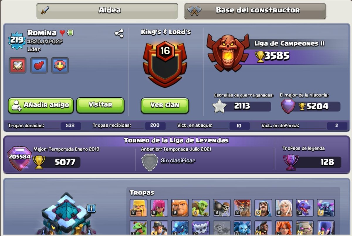 ¡Hoy hemos hecho una entrevista a nada más y menos que a nuestra lider! <a href="/RomiJmnz/">• Romina • ♡</a>

Nick - Romina ❣
País - Argentina 🇦🇷
Comida fav - Milanesa napolitana con fritas
Color - Turquesa
TH fav - TH9
Equipo fav - <a href="/TompinaiEmpire/">TOMPINAI EMPIRE</a>
Jugador fav - <a href="/DeaLukaTOE/">DeaLuka®</a> y su hermano <a href="/rigotorres23CoC/">rigotorres23🇲🇽</a>