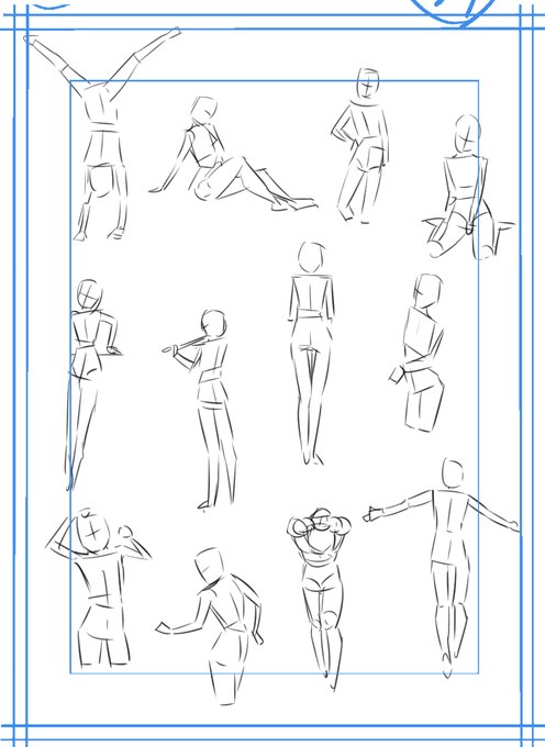 おはようございます☀️
まだちょっと夏バテぎみで少しダルイですが…今日もコツコツお絵かき頑張りまうすー
#朝練60秒クロッキー 