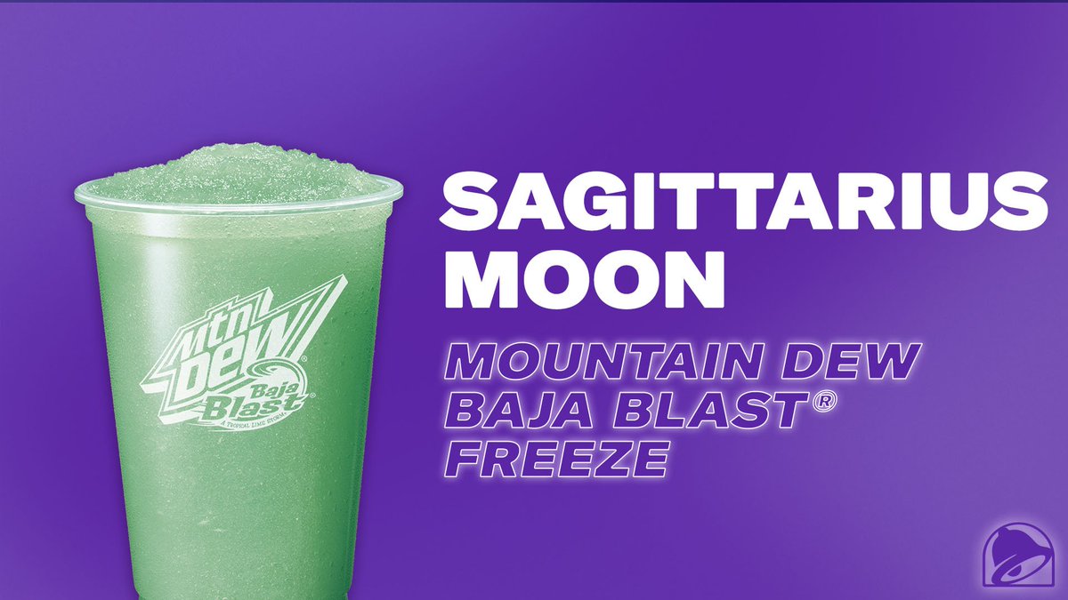 tacobell's tweet photo. Sagittarius: https://t.co/tawihg4Msq