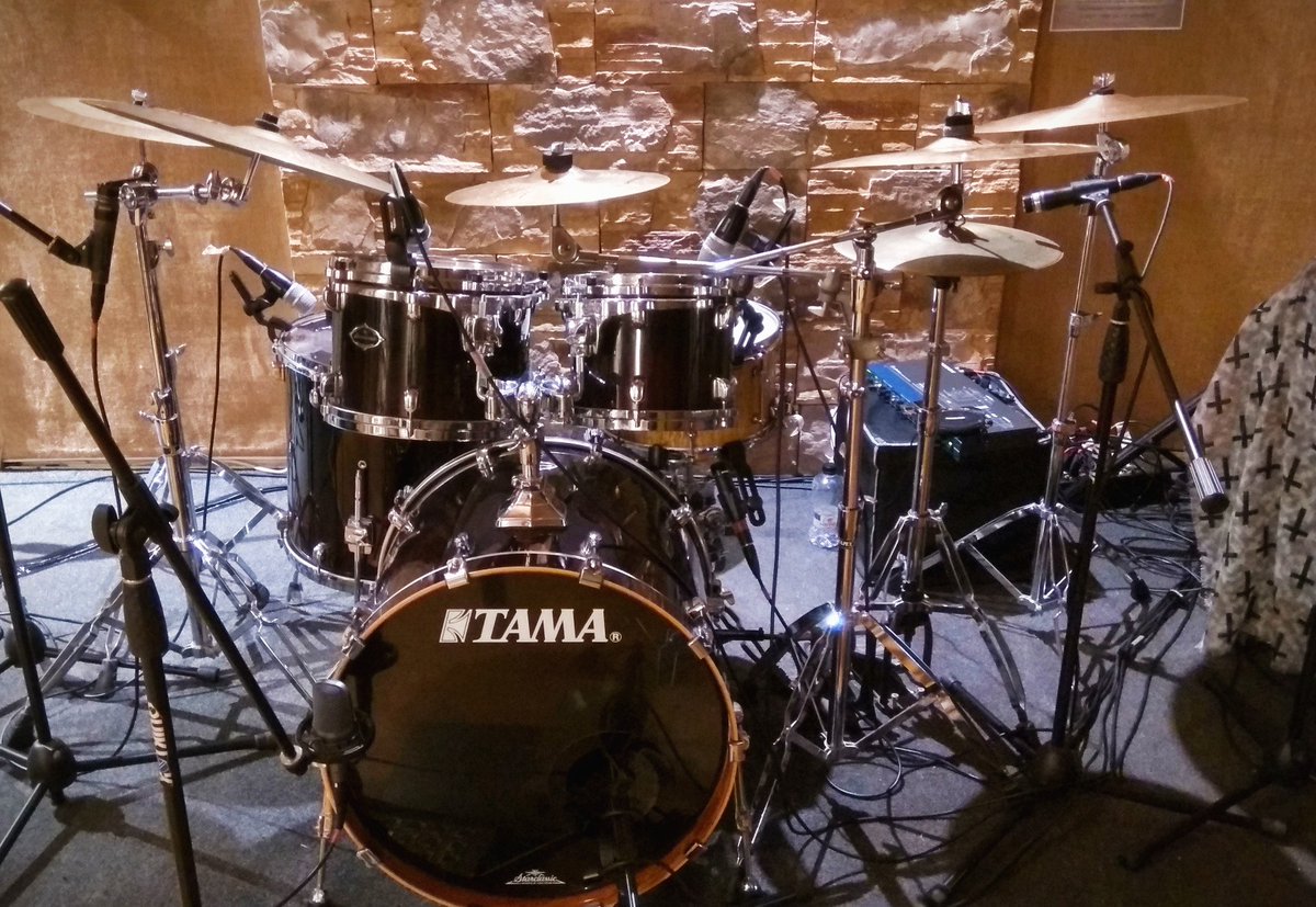 EternalTragedy1's tweet photo. Day 4 of Drum recordings for the new album "Origin" by Eternal Tragedy.
We are working hard for you to stay evil!!
@SoundWayStudios https://t.co/vZvU3zi49U