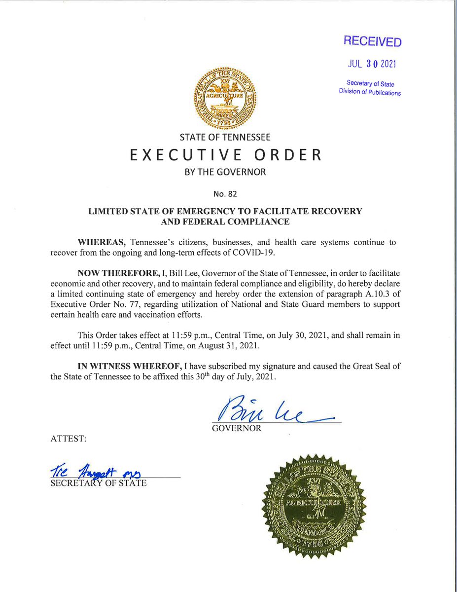 Gov. Bill Lee tweet media
