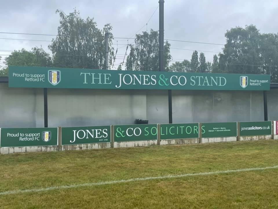 Retford F.C. (@retford_fc) on Twitter photo Thank you <a href="/jones_solicitor/">Jones & Co Solicitors</a> and <a href="/transsporttv/">Trans-Sport.tv</a> Fantastic work!!!!
⚽️⚽️⚽️⚽️
#Retford #NonLeague #NCEL #Sponsorship #localbusiness Thank you <a href="/jones_solicitor/">Jones & Co Solicitors</a> and <a href="/transsporttv/">Trans-Sport.tv</a> Fantastic work!!!!
⚽️⚽️⚽️⚽️
#Retford #NonLeague #NCEL #Sponsorship #localbusiness