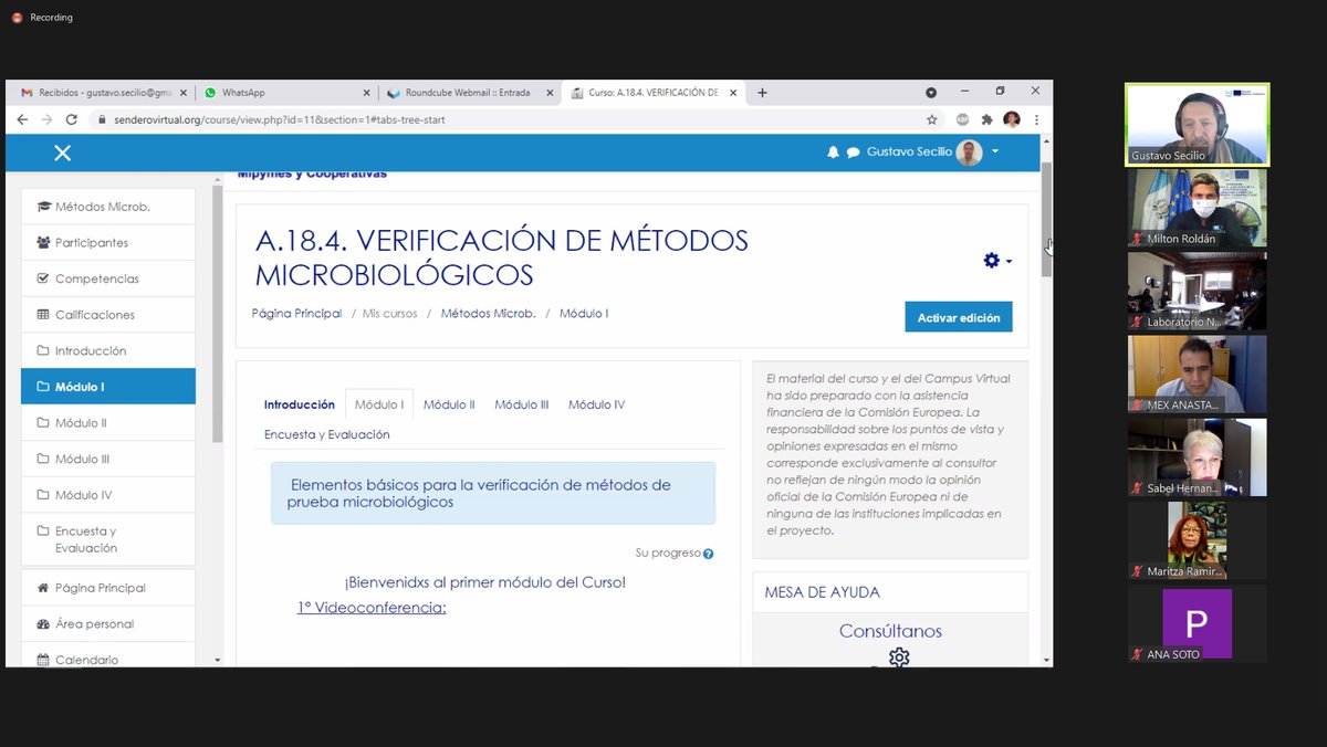 compemipyme's tweet photo. Inauguración del Taller Verificación de Métodos Microbiológicos. Dirigido a profesionales del Laboratorio Nacional de Salud, de forma virtual dirigido (asincrónico), con duración de tres semanas. Impartido por el Laboratorio Estatal de Salud Pública, Aguas Calientes, México. https://t.co/c5diQiJIU9