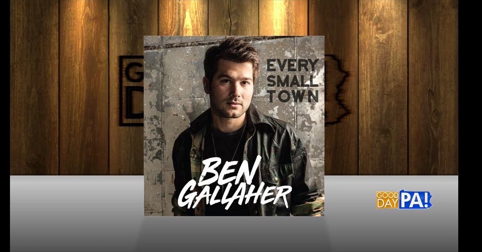 DeeterGallaher's tweet photo. HOME RUN FRIDAY
Way to go, @ben_gallaher, on the release of your new music video for #EverySmallTown! #HighGear shout out to the phenomenal team at @GoodDayPA & @abc27News for supporting Benโs journey since Day 1 โ @AmyKehmABC27 you rock โ thanks for sharing a #BTS look! https://t.co/A4y8fRlxk5