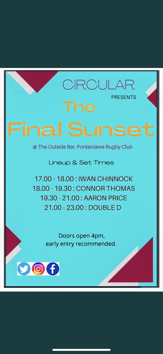 SamBishh's tweet photo. Gwaaaaan DD! Get involved 🔊 

@CircularEVNTS
@DanielDocherty2 
@PontardaweRFC https://t.co/sZyKWWnKI9