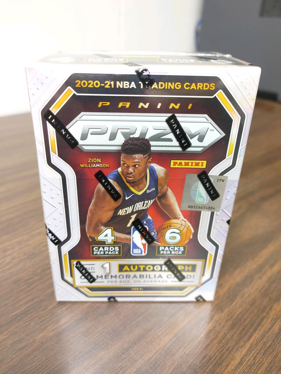 TheShortStop3's tweet photo. 2020-21 Panini Prizm Basketball NBA Blaster Box Brand New Sealed

$55 Shipped

@sports_sell @DailySportcards @connections_sc @connect_cards https://t.co/M0RZrwZ6pM