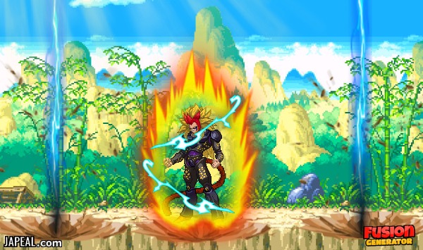 how is sayin blood on dragon ball fusion generator japael