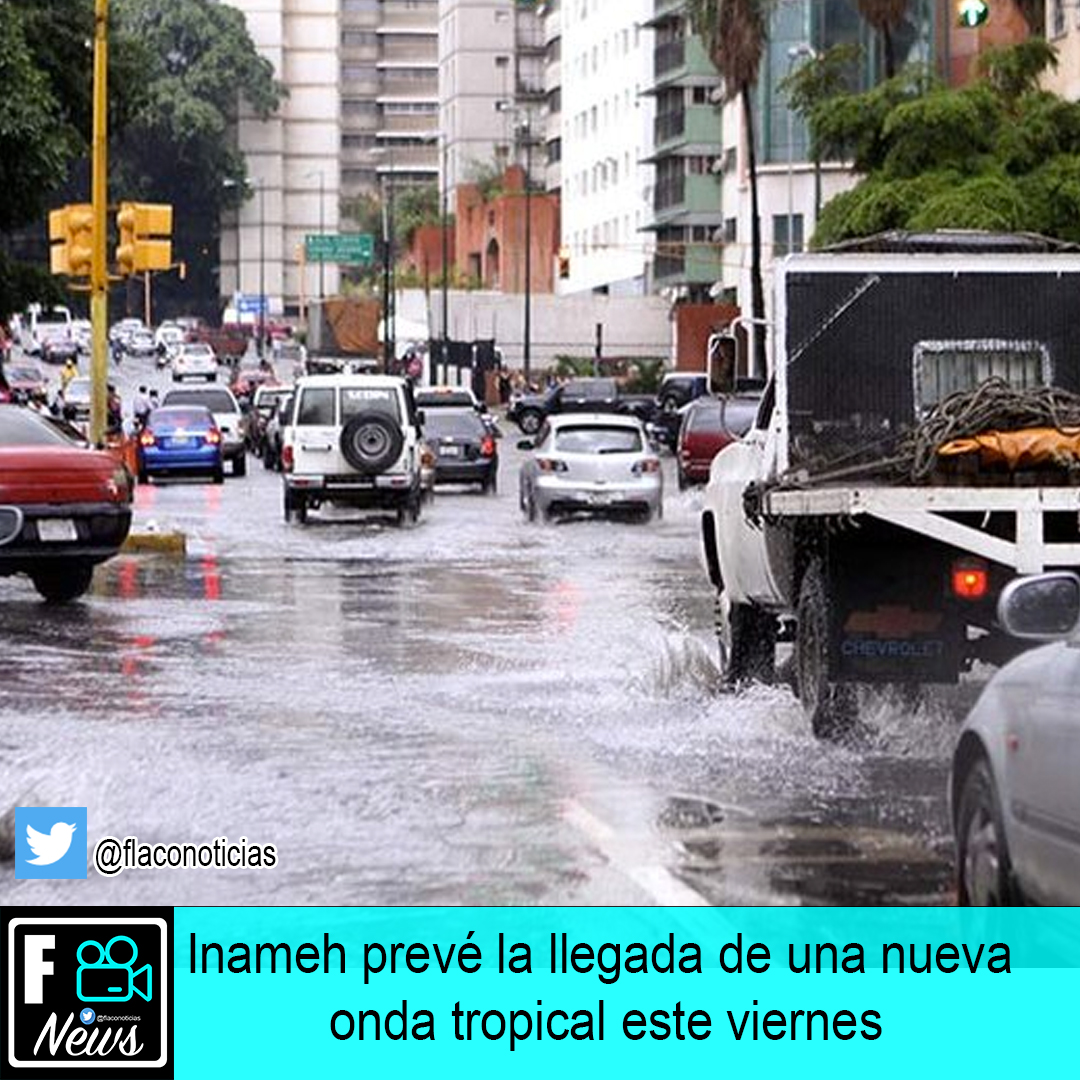 flaconoticias's tweet photo. El Instituto Nacional de Meteorología e Hidrología (Inameh) informó que para este viernes se espera la llegada de la onda tropical número 27, lo que generaría lluvias en algunas zonas del país. https://t.co/bfpcvA6EXG