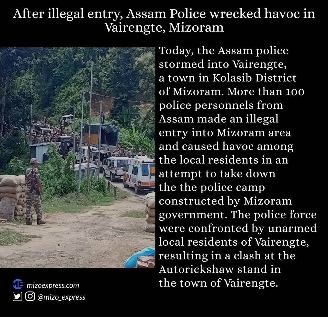 xxNeoGotMyBackx's tweet photo. We will continue on speaking the truth. You can't shut us up. You can't blame us for defending our land and our citizens who are running away from the bullets shot by Ap after entering out land
#supportmizorampolice https://t.co/C9pgBhXgZk