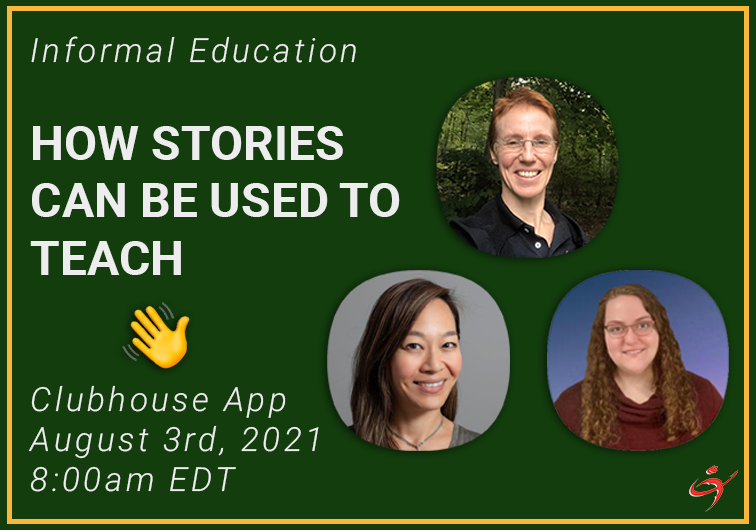 GuardUp's tweet photo. Join us on #ClubhouseApp for a great room happening on August 3rd, 2021 @ 8AM EDT.
Share your experiences with using stories to teach. What stories have you heard that taught you? Hope you can make it!
#informaled #edchat #education https://t.co/ZW4jTs9TqL