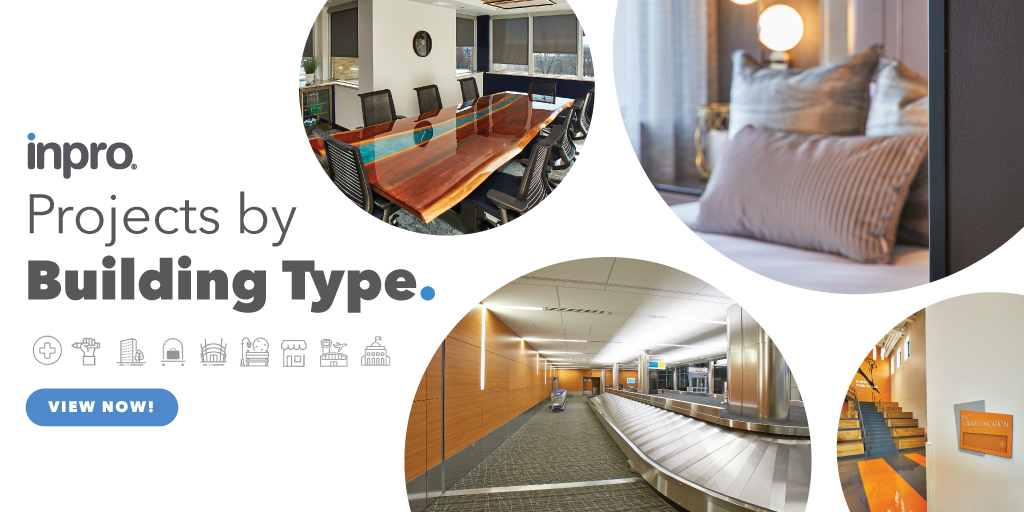 InproCorp's tweet photo. Inpro provides hundreds of architectural products to a variety of buildings. Check out some recent projects in the markets we serve! https://t.co/KbsBzVBFex #ProjectProfiles https://t.co/qPkHnhmXTc
