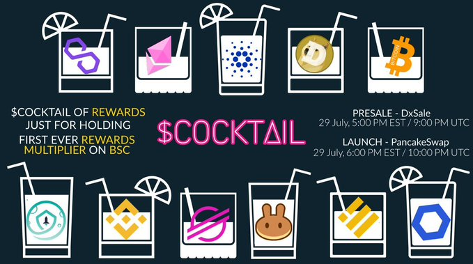 TheKoinKidz's tweet photo. New Koin just launched! Hearing some good things about @BscCocktail ! #KOCKTAIL #BSCGems https://t.co/U011EOpAsW