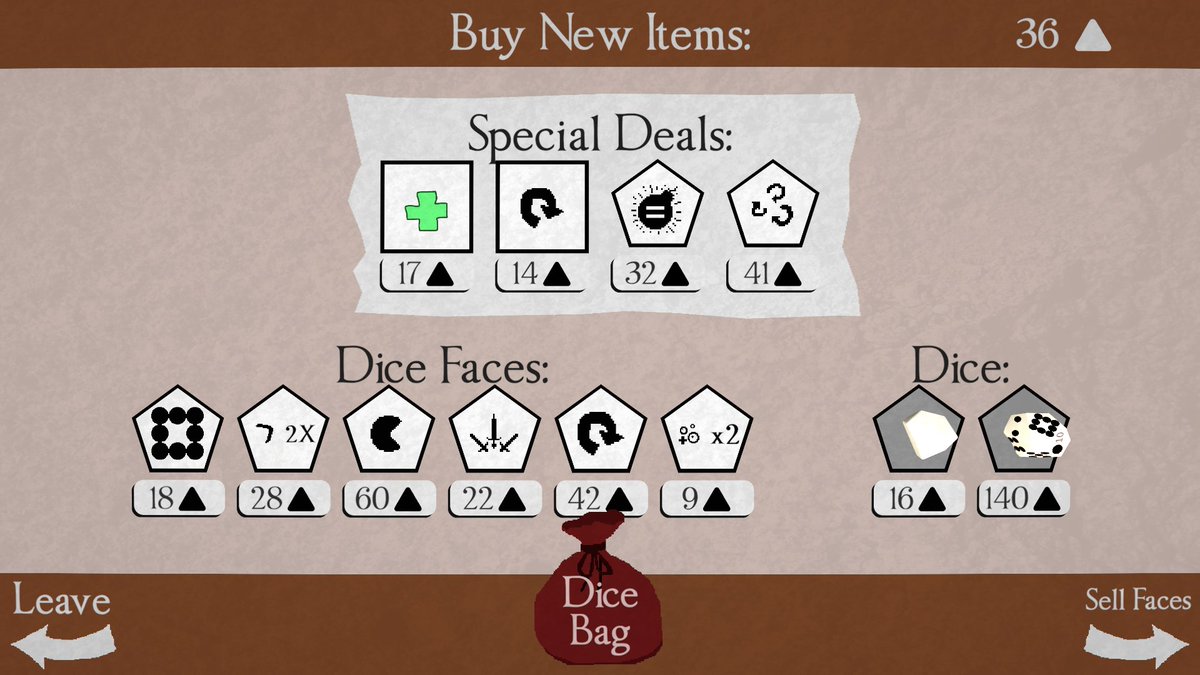 ToothPikeGames's tweet photo. In 22 weekly builds we've made dice skins, shops, eight more worlds, 50+ more enemies, countless faces and more! Try out the last weekly build before our final ramp-up for release!
#LoadRollDie
https://t.co/LnoaDWxAou
#ScreenshotSaturday #GameDev #MadeWithUnity #dice #roguelite https://t.co/XYNZ2G4EBc