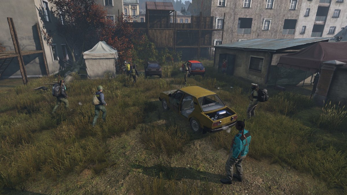 DayZCommunityZ's tweet photo. Can we create a community base without any server-rules enforcing it? 

Can it be neutral and open - or do we need to lock up our goods, search through new people and not allow any guns inside? 

How would you run a community base? 

Try it on #TheCommunityZ https://t.co/uUmiOJv8za