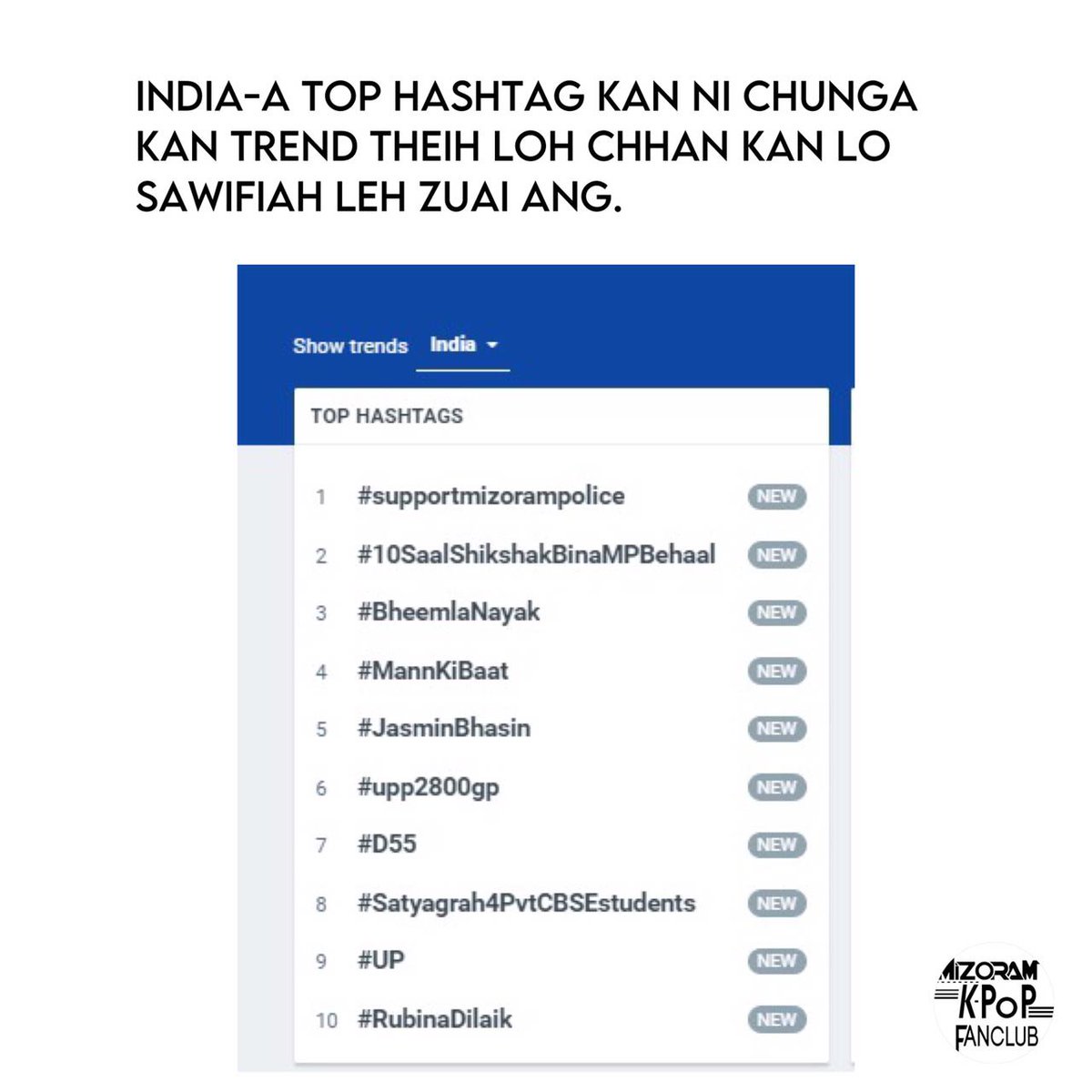Mizoram Kpop Fanclub tweet media