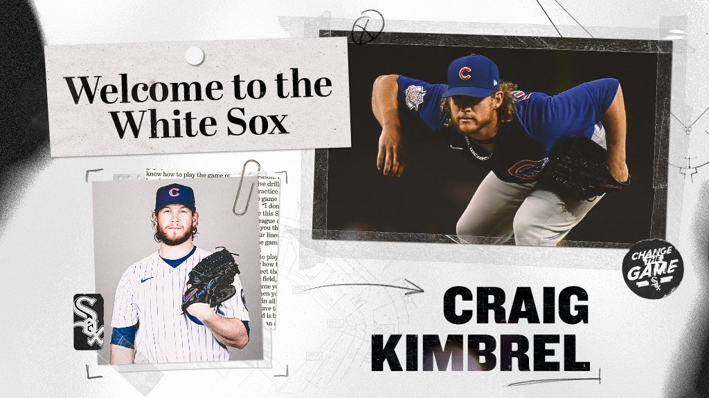 Chicago White Sox on X: The #WhiteSox have acquired All-Star closer Craig  Kimbrel from the Chicago Cubs in exchange for right-handed pitcher Codi  Heuer and second baseman Nick Madrigal.  / X