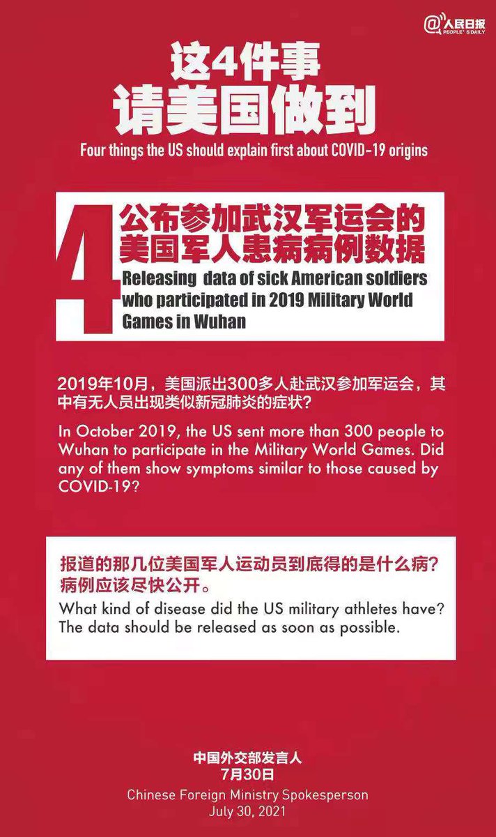 ChinaCG_HH's tweet photo. 4️⃣Dinge, die die USA zuerst erklären sollten https://t.co/HAROXGHFVE