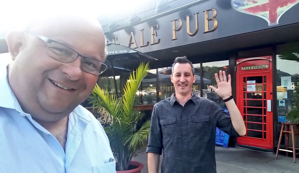 berryonline's tweet image. On Thursday, Councillor @Scott__Davey wanted to be sure I was aware that things were sizzling amongst @CityKitchener's #Ward1 businesses so he suggested we #ShopLocal by having our update meeting at @WhaleAndAlePub. Top secret - the sizzling mushrooms were delicious! #EatLocal