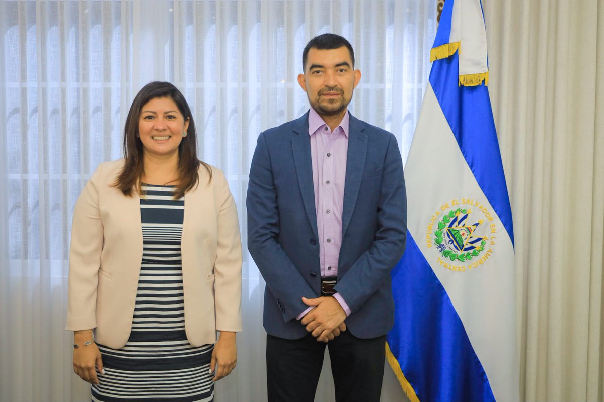 Anunciamos el nombramiento de la Ministra de Cultura, Mariemm Pleitez, y del Viceministro de Cultura, Eric Doradea, quienes estarán a cargo de la institución rectora de la cultura en El Salvador.🇸🇻