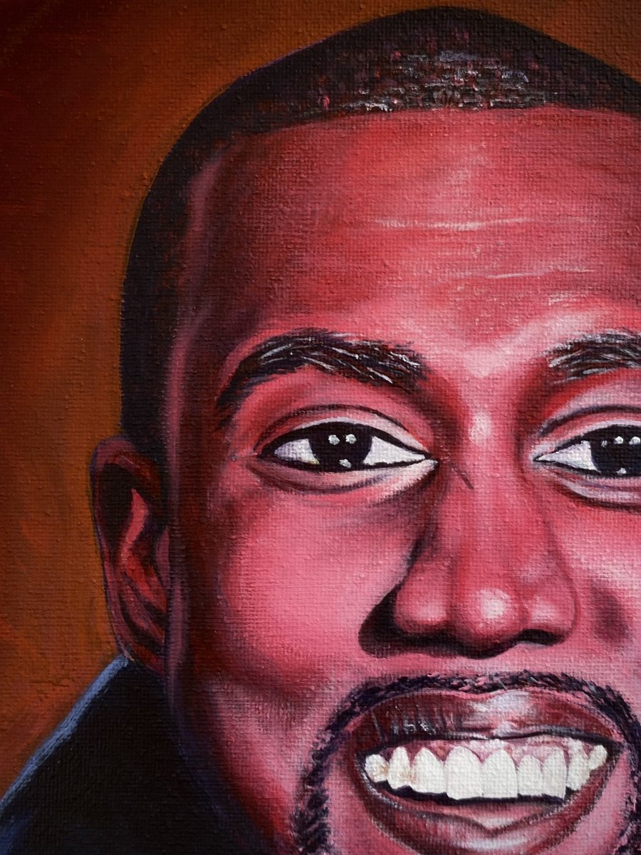 SAnglimArt's tweet photo. Just made a new #acrylicpainting of @kanyewest ‼️💥 #DONDA #portrait #yeezy #ye #KanyeWest https://t.co/Th4gt0vfR4