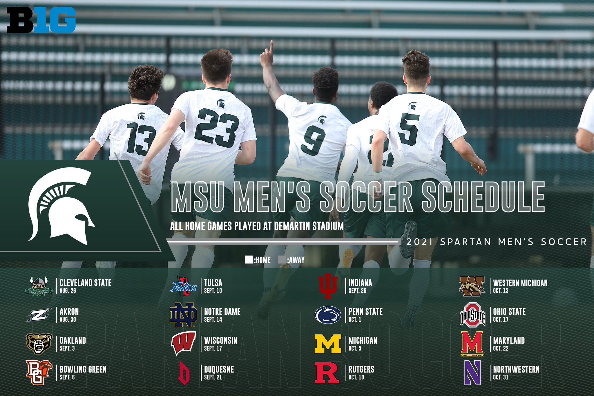 Msu Men S Soccer It Is Time To Defenddemartin Spartan Soccer Is Back Mark Those Gogreen Msu Men S Soccer It Is Time To Defenddemartin Spartan Soccer Is Back Mark Those Gogreen