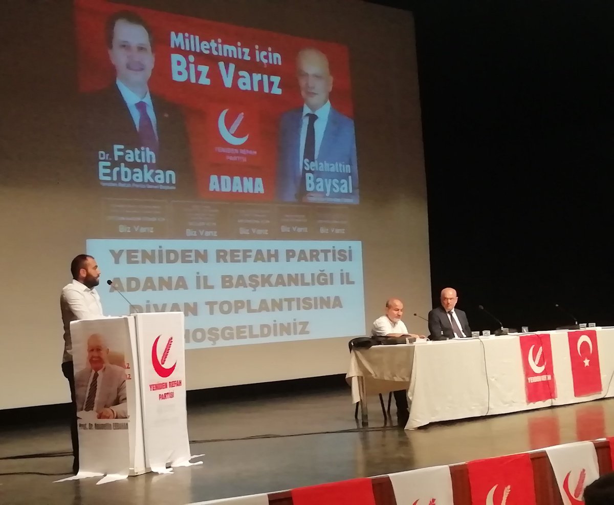 atillabrg's tweet photo. Yüreğir'de @MelogluSeydo ile gençlerin siyasette önü açılacak. #yenidenrefahvakti #YenidenRefahPartisi #YüreğirYenidenRefahOlacak Kurtuluş ancak Milli Görüş ile mümkündür. @sbaysal01 @ErbakanFatih @gencrefah @abaciabdullah @cebemehmet1 @melihguneerr https://t.co/heKQVsVCcc
