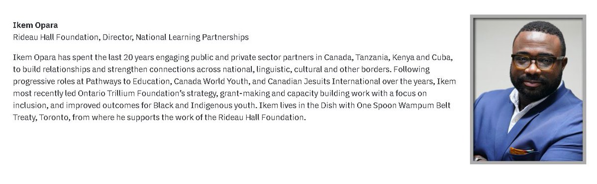 #FESI2021 brings together leading voices <a href="/YorkUeducation/">York University Education</a>, practioners &amp; community to Restructure &amp; Reimagine #OntEd 

Visit: yorku.ca/edu/fesi/

Roles of Philanthropy in Education #MinnieKaranja <a href="/NABSE_org/">NABSE_org</a> #LibanAbakor <a href="/youthleaps/">Youth LEAPS</a> #Ikem Opara <a href="/RideauHallFdn/">Rideau Hall Foundation | Fondation Rideau Hall</a> #MoyFung <a href="/CCIDWE/">Canadian Congress on Diversity & Workplace Equity</a>