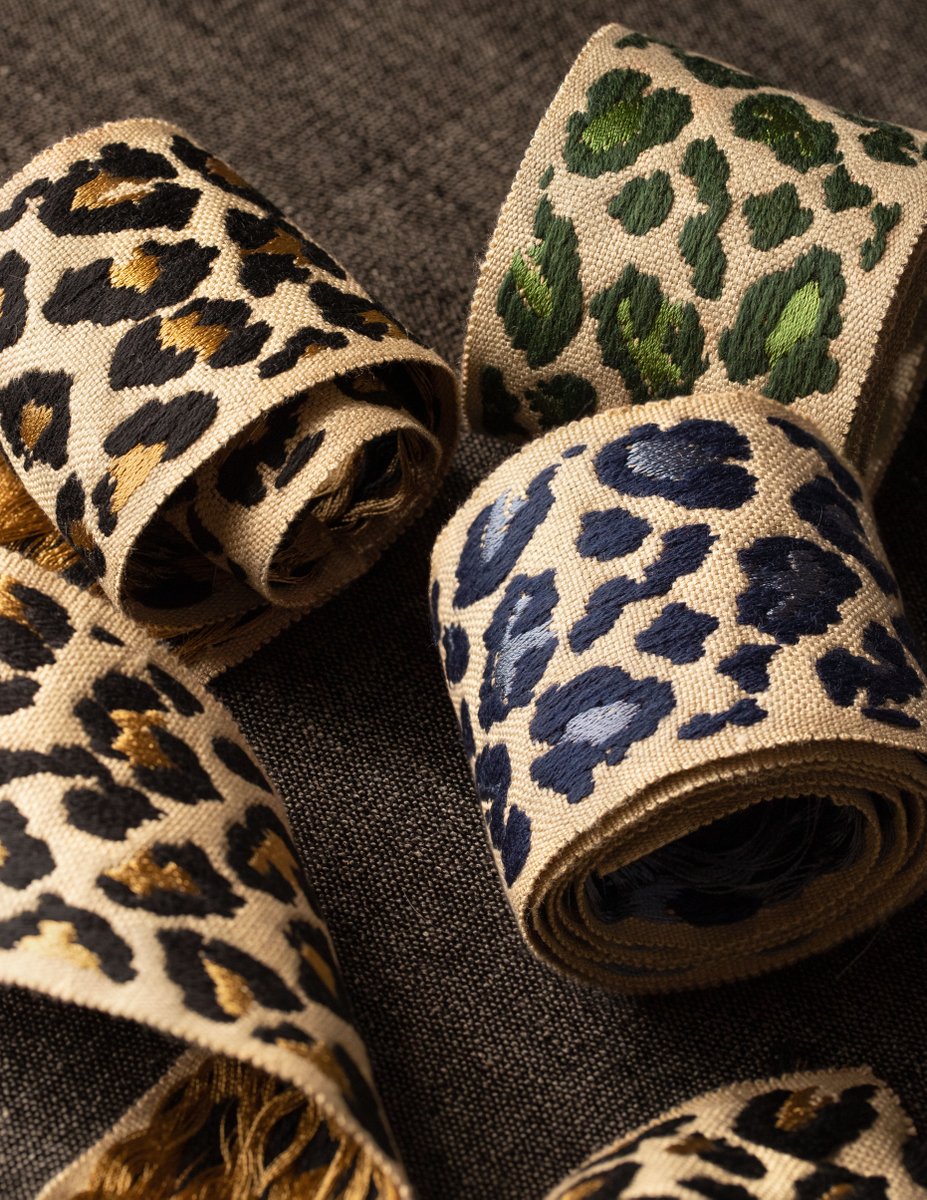 We're honored and delighted to receive a <a href="/Livingetc/">Livingetc Official</a> Style Award in the Decorating/Trimming category for our Menagerie linen/canvas leopard border.

See the complete list of award winners (bit.ly/3j9EU0P) and shop the collection: bit.ly/3zUgmPY