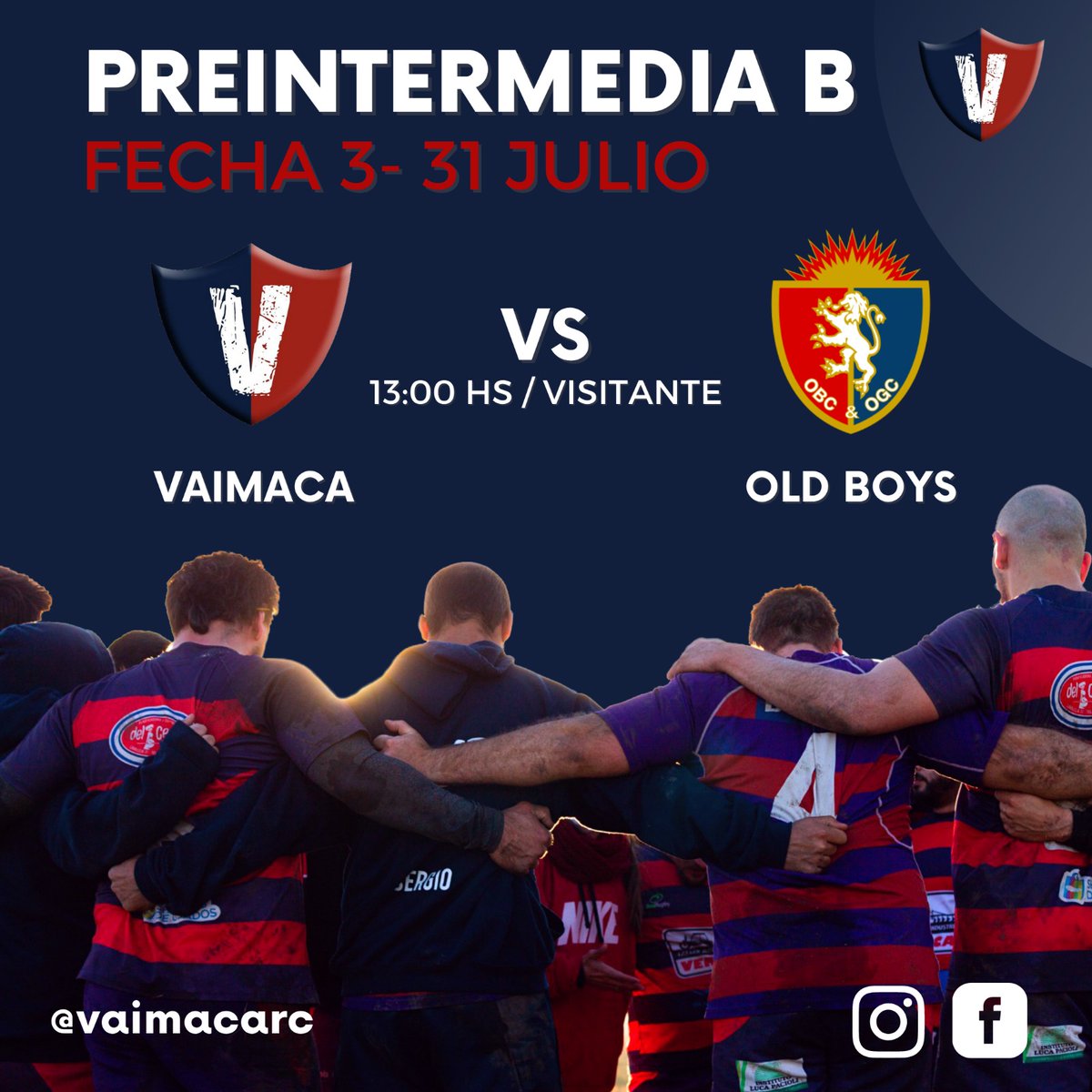 Mañana, viaja el Cacique a la capital para visitar a <a href="/obcrugby/">Old Boys Club</a> por el Clasificatorio de la PreIntermedia.