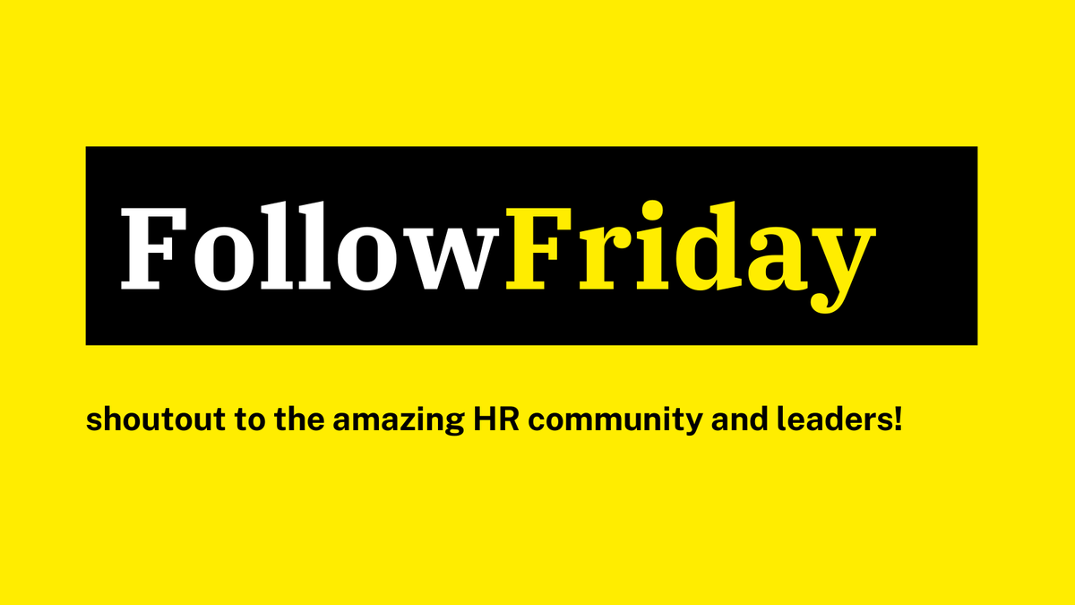 mindscaling's tweet image. Friday shoutout to our fellow #Leadership and #HRCommunity #FollowFriday #FF: 
@recruitingSHEro 
@melanie_helman 
@TiffanyAviles 
@Talview 
@sblackHR