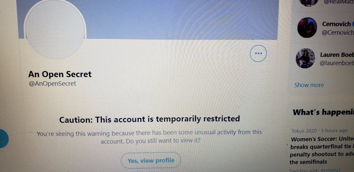 AnOpenSecret's tweet image. Right after we call out #MichaelChe for making #LarryNassar child rape jokes about #SimoneBiles Twitter hits us with this nonsense 🤔

#AnOpenSecret