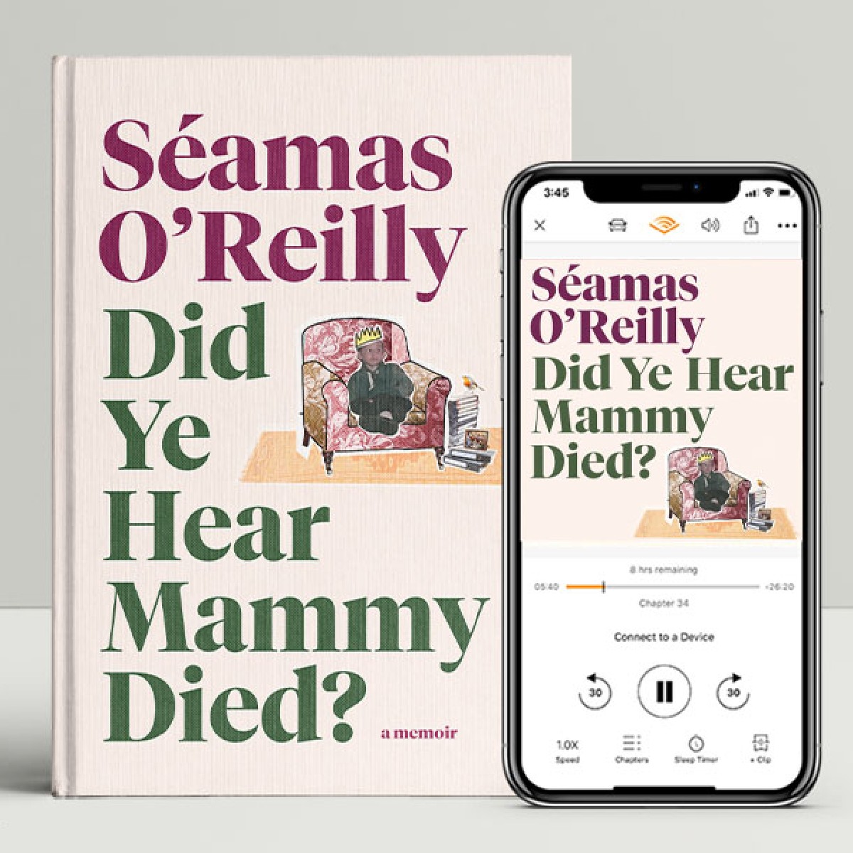 We're thrilled to see Did Ye Hear Mammy Died? by @shockproofbeats flying up the @audibleuk charts and already delighting listeners! We obviously recommend making this hilarious and charming memoir the soundtrack to your weekend: fal.cn/3h7jk 🎧