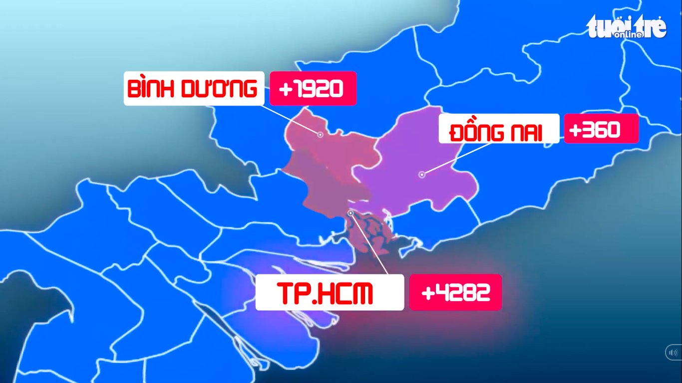 速報 ホーチミン 市 ベトナム ホーチミン 市の新規の新型コロナ陽性者 30日夜までの24時間に 前日比310人減の4 2人 4月末からの第4派の累計は86 063人 北隣のビンズオン省では1 9人と1日当たりで過去最多となり 12 604人 西隣のロンアン 東隣 速報 ホーチミン 市 ベトナム ホーチミン 市の新規の新型コロナ陽性者 30日夜までの24時間に 前日比310人減の4 2人 4月末からの第4派の累計は86 063人 北隣のビンズオン省では1 9人と1日当たりで過去最多となり 12 604人 西隣のロンアン 東隣