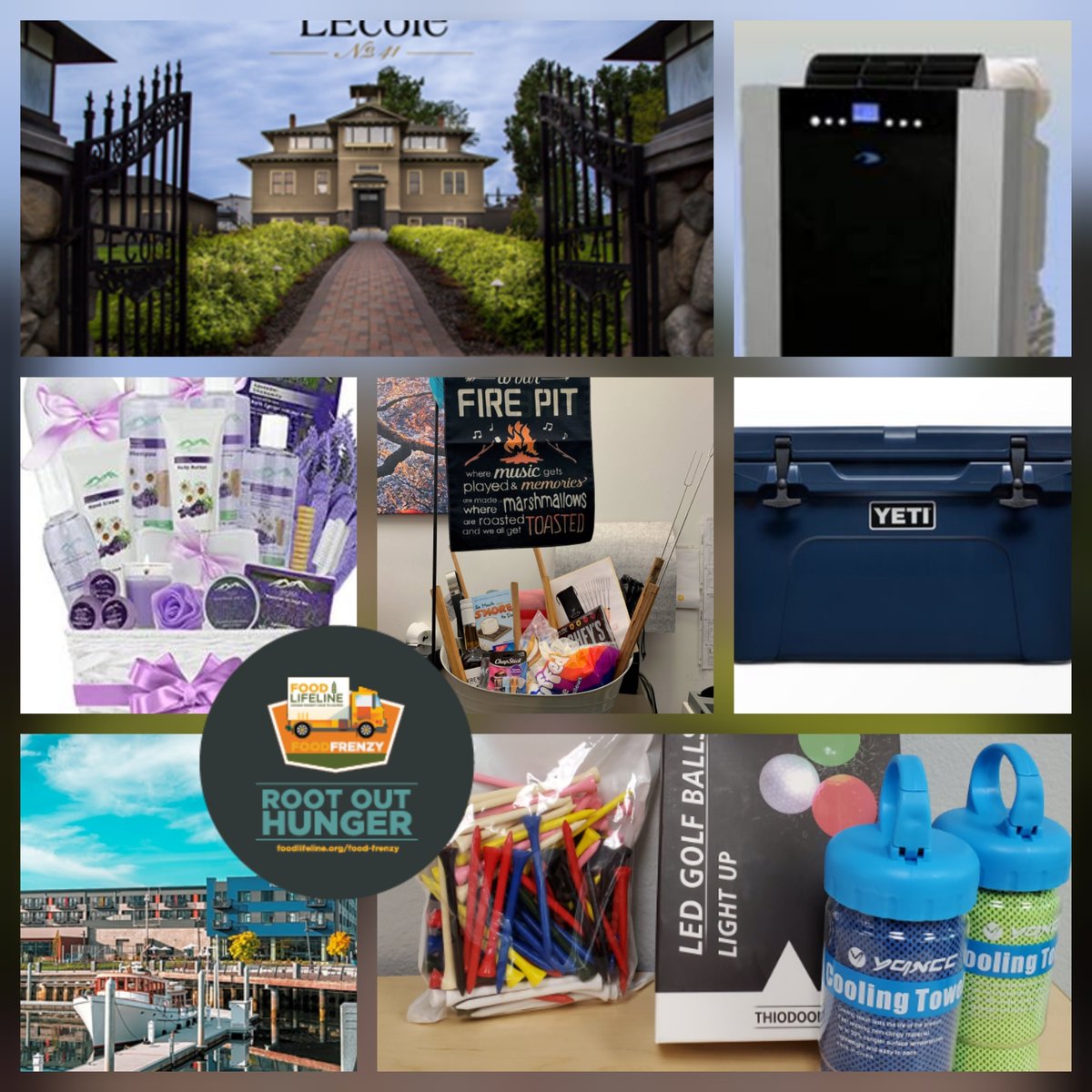 SoundCommunity's tweet image. It’s officially the last day of @FoodLifeline  Food Frenzy! You can still join us in the fight to end hunger here: bit.ly/3xLDaB5

Here’s a glimpse at some of the raffle prizes employees bid on to raise money internally! #FoodFrenzy