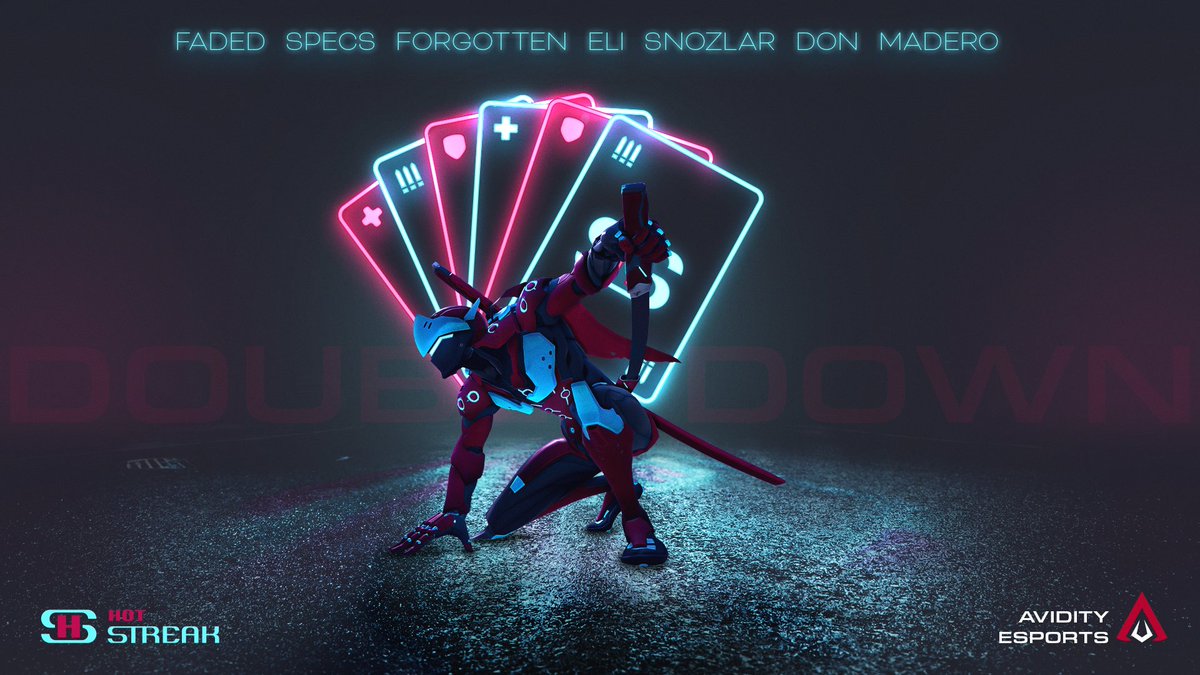 "Luck is what happens when preparation meets opportunity"

Avidity Esports will #DoubleDown with <a href="/HotStreakOW/">Hot Streak</a> for the upcoming Open Division Cup! 

The action starts this Saturday at 3PM EDT🎲Follow for updates!

🎨<a href="/iamChrisDiane/">Christina Diane</a>