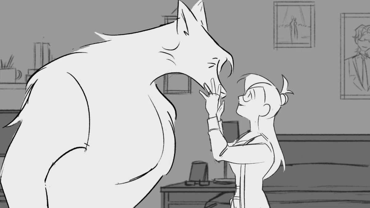 werewolves...but also....werewolf husbands???  a sneaky peek of my latest storyboard on my site ☺️ #storyboard 