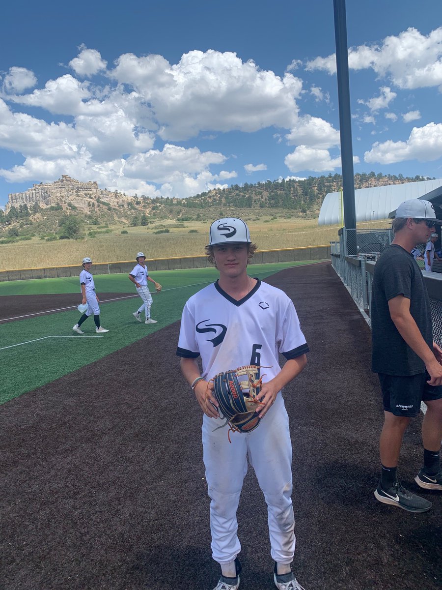 F: <a href="/Slammersbasball/">Slammers Baseball CO</a> Akerfelds 13,
Cobalt Varsity 5
PoG: <a href="/CarsonVitry/">Carson Vitry</a> 2-2, 2B, HR, RBI, R