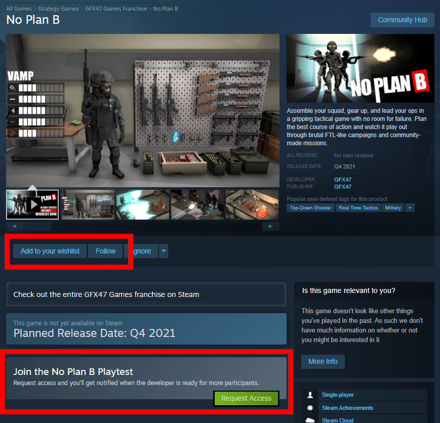 GFX47's tweet photo. A broader playtest of @NoPlanBGame will take place soon.

Hit the steam page and wishlist+request a playtest access to register.

✍️ https://t.co/H8R785GKt6 https://t.co/bvzF4axTZb