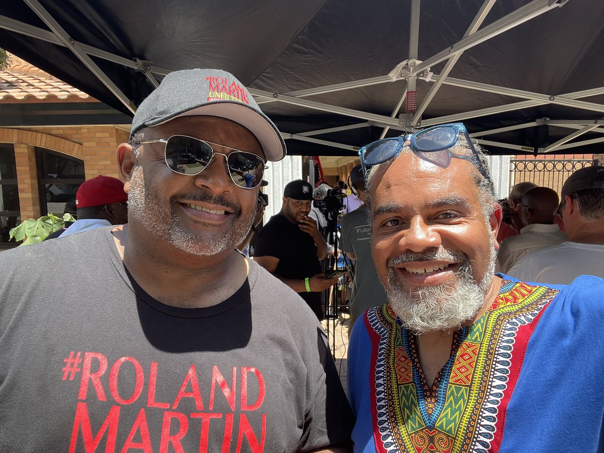 Out here in these Texas streets on the #PoorPeoplesCampaign March to the State Capitol with <a href="/RevDrBarber/">Rev. Dr. William J. Barber II</a>, <a href="/BetoORourke/">Beto O'Rourke</a>, <a href="/RevJJackson/">Rev Jesse Jackson Sr</a>, @liztheo and <a href="/barbs73/">Barbara Arnwine, Esq.</a> at <a href="/UBCAustin/">University Baptist Church</a> #RolandMartinUnfiltered