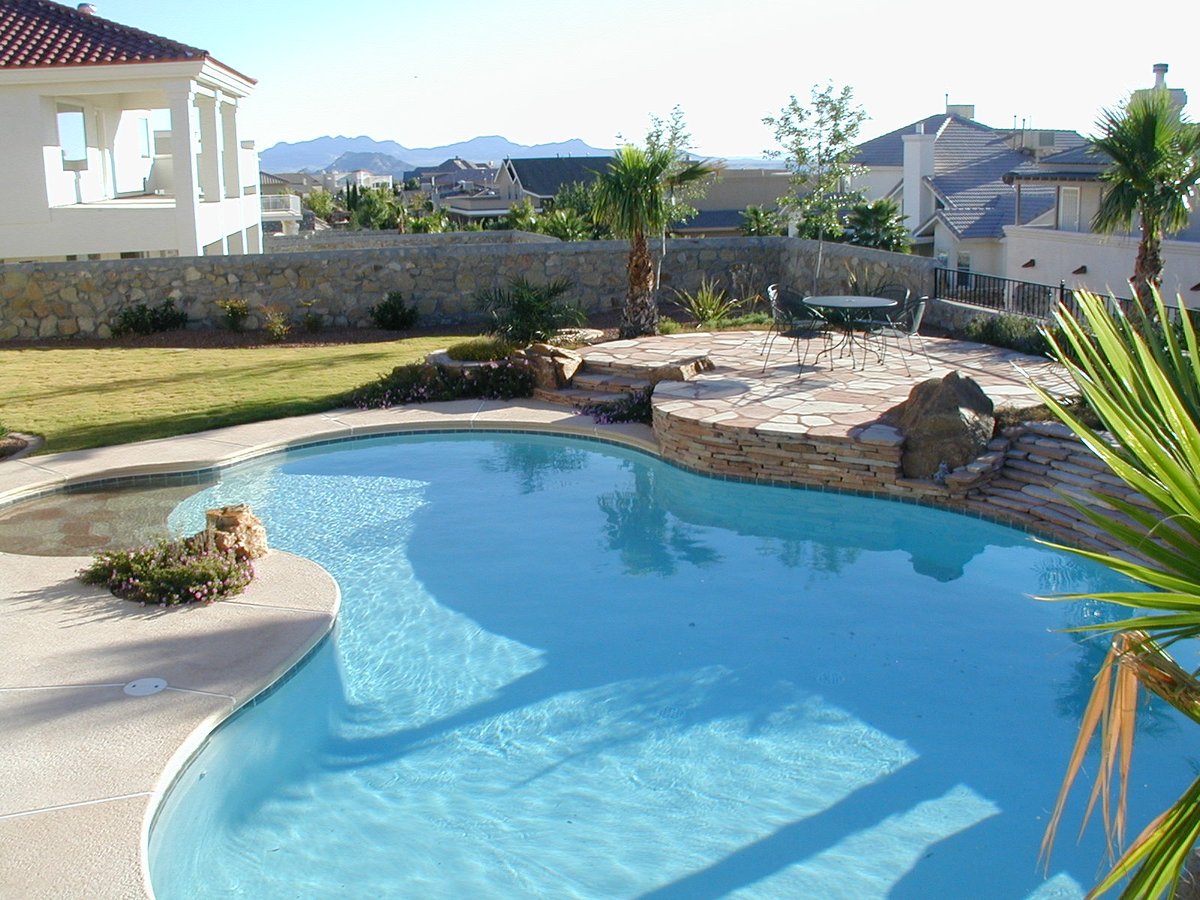 Another backyard destination designed and built by our pro Paradise Pools in El Paso, TX!

bit.ly/ParadisePoolsTX for a free consultation on building your beautiful #staycation. 

For more information about this builder, visit paradisepoolsofelpaso.com