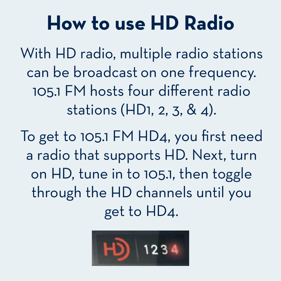 Hear AYS’ 56th Annual Gala re-broadcast TODAY at 6:00pm PT on KMozart AM 1260, 105.1 FM HD4, or on their website. Turn on your radio or click the link below to listen! (View the next image to see how to get to 105.1 FM HD4)
bit.ly/3j8qaz8