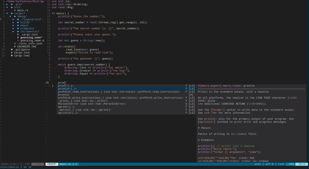 lafdez's tweet image. Having some fun #learning #rust #notthegame