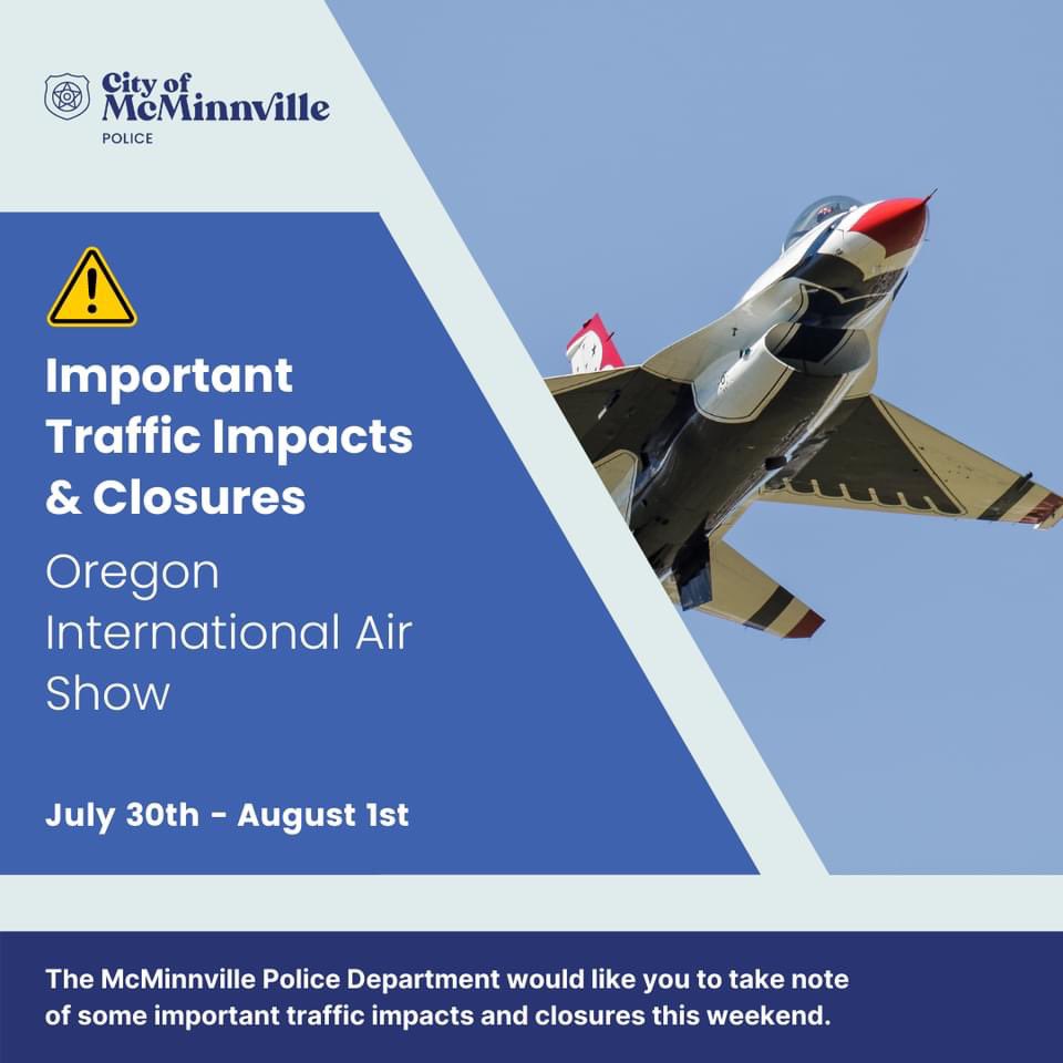 McMinnville Police tweet media