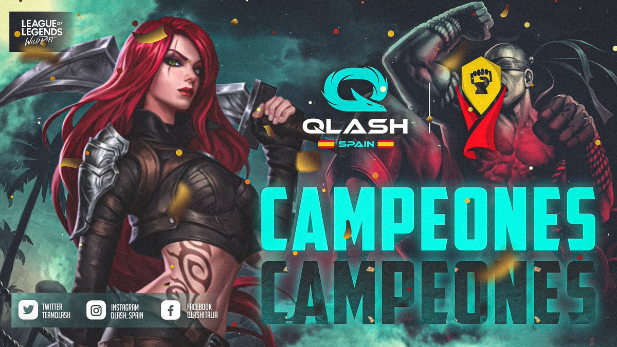 🏆🏆🏆CAMPEONES🏆🏆🏆

Vencemos 2-0 a <a href="/eMonkeyzClub/">eMonkeyz 🍌</a> en la FINAL de <a href="/LigaEspMobile/">Liga Española Mobile</a>.

🏆@chimaster916VG 
🏆<a href="/TheNoobOP/">TheNoob</a> 
🏆<a href="/hanuari_ADC/">hanuari</a> 
🏆<a href="/ALegendWR/">AymanLegend</a> 
🏆<a href="/AovFoulen/">Foulen</a> 
🏆<a href="/JesusGg78/">Jesus78</a> 

🏆<a href="/gondread/">Gondread</a> 
🏆<a href="/agr3gam3/">@𝔸𝕘𝕣𝟛𝕘𝕒𝕞𝟛 🌐</a> 
🏆<a href="/GUGLicsgo/">Guglielmo</a> 

#VamosQLASH 

🏆🏆🏆CAMPEONES🏆🏆🏆